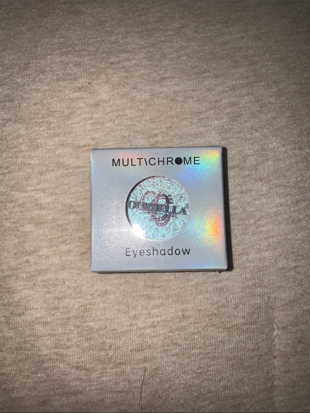 Multichrome Eyeshadow Wall Art - Iridescent Silver Accent NIB